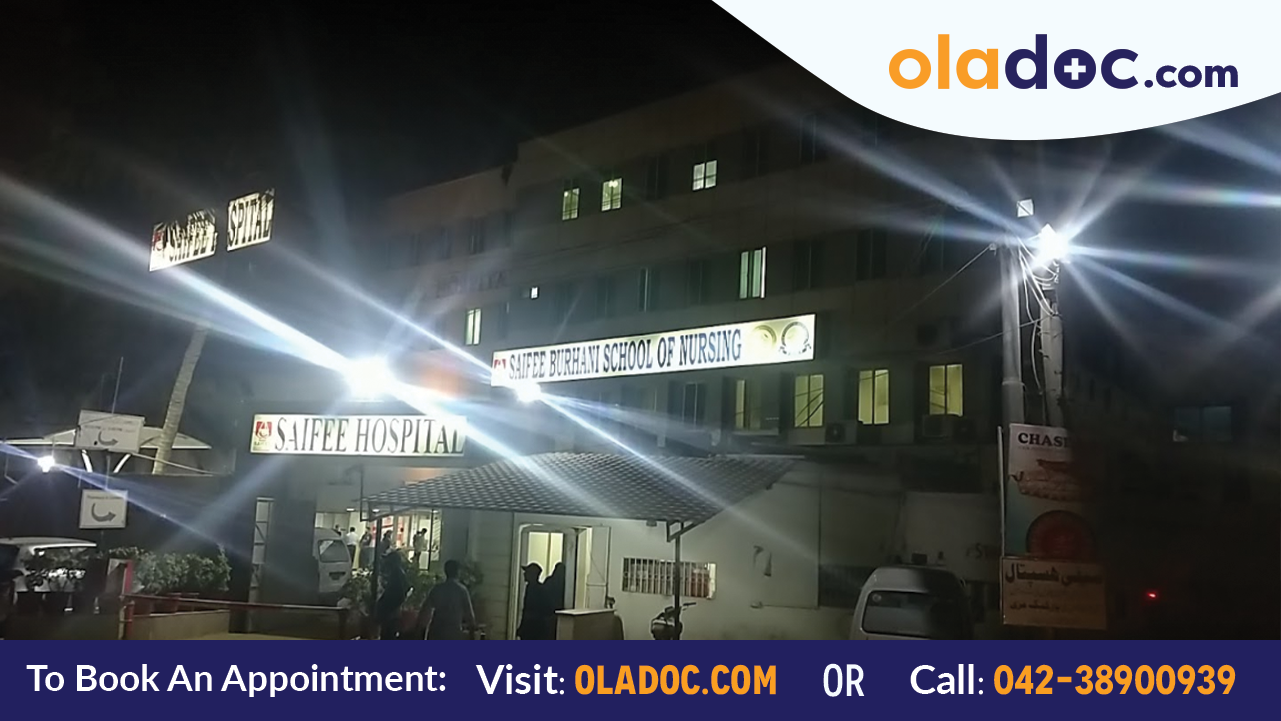 Building of Saifee Hospital Karachi